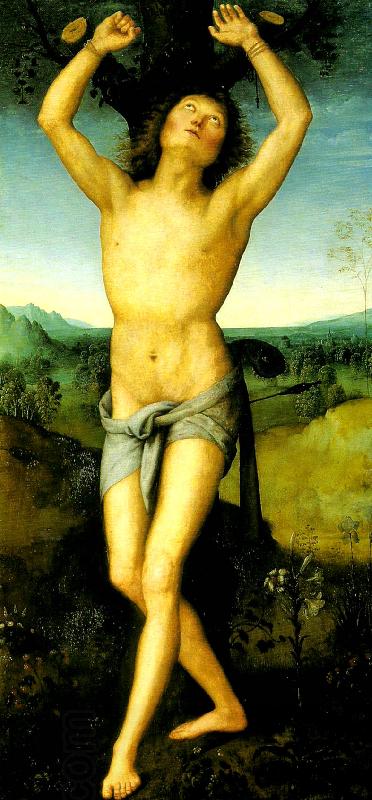 Pietro Perugino st sebastian China oil painting art